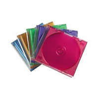 Hama CD-ROM Slim Empty Boxes, pack 25, colour assorted (00062670)